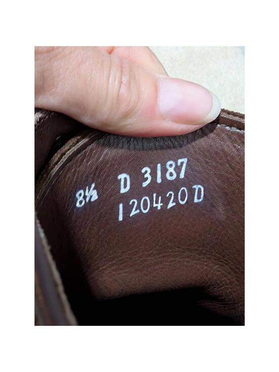 Allen Edmonds Higgins Mill Men\'s Brown Leather Weatherproof Boot Sz 8.5